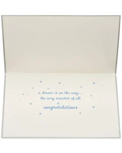 A Dream Is On The Way Baby Greeting Card