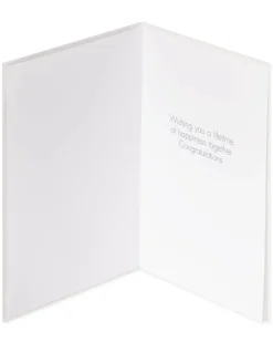 A Lifetime of Happiness Wedding Greeting Card