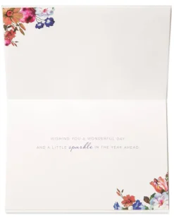 A Little Sparkle Birthday Greeting Card