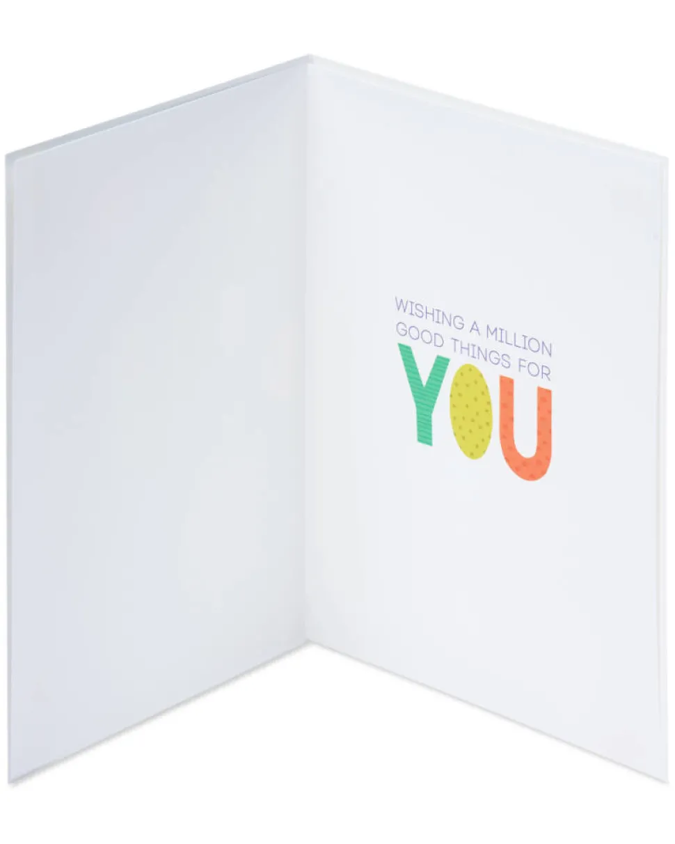 A Million Good Things Birthday Greeting Card