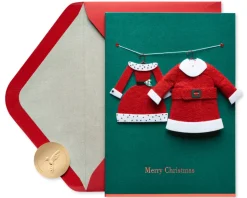 A Perfect Match Christmas Greeting Card