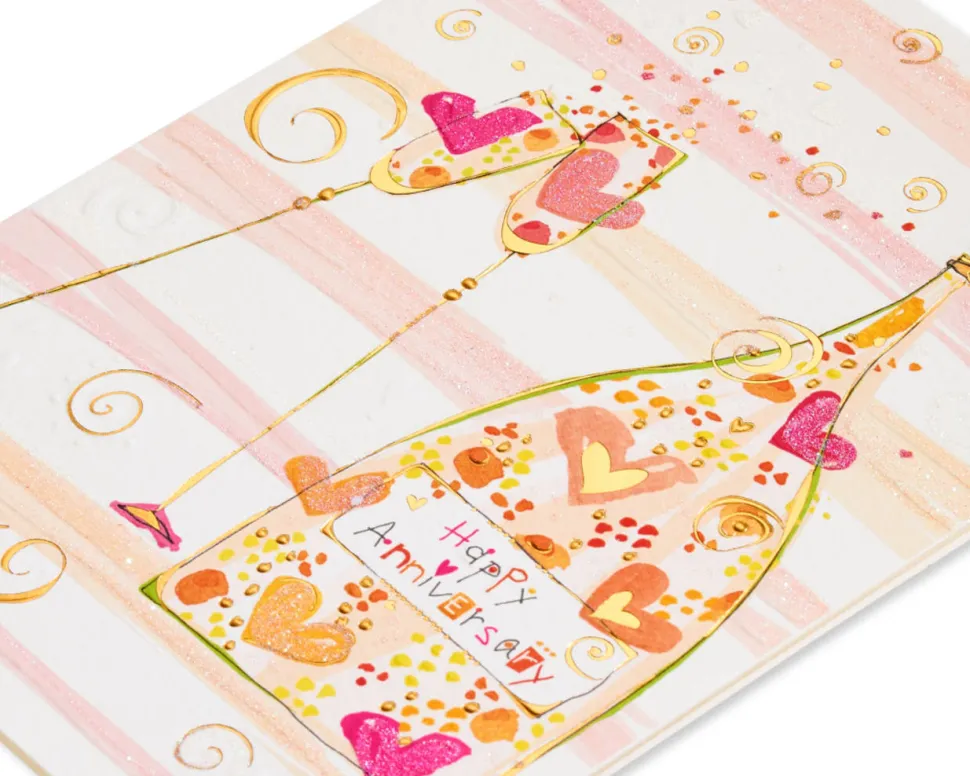 A Special Toast Anniversary Greeting Card for Couple – Designed by House of Turnowsky