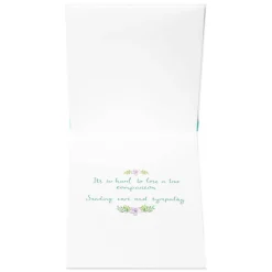 A True Companion Pet Sympathy Greeting Card