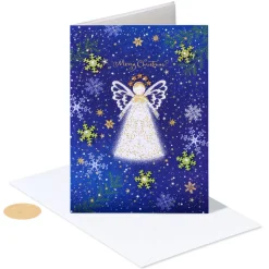 Abundance of Blessings Religious Christmas Greeting Card – Designed by Turnowsky