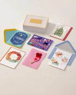 All Holiday Card Assortment with Decorative Box, 6-Count