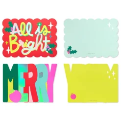 All is Bright Christmas Cards Boxed with Envelopes, 16-Count