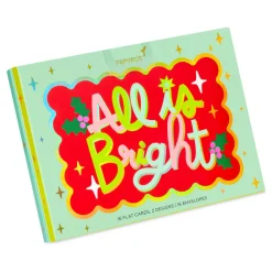 All is Bright Christmas Cards Boxed with Envelopes, 16-Count