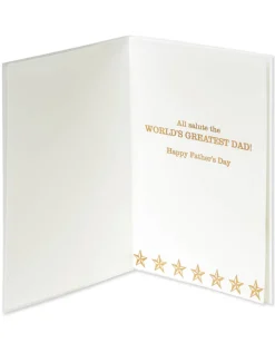 All Salute Father’s Day Greeting Card