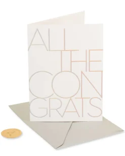 All The Congrats Congratulations Greeting Card