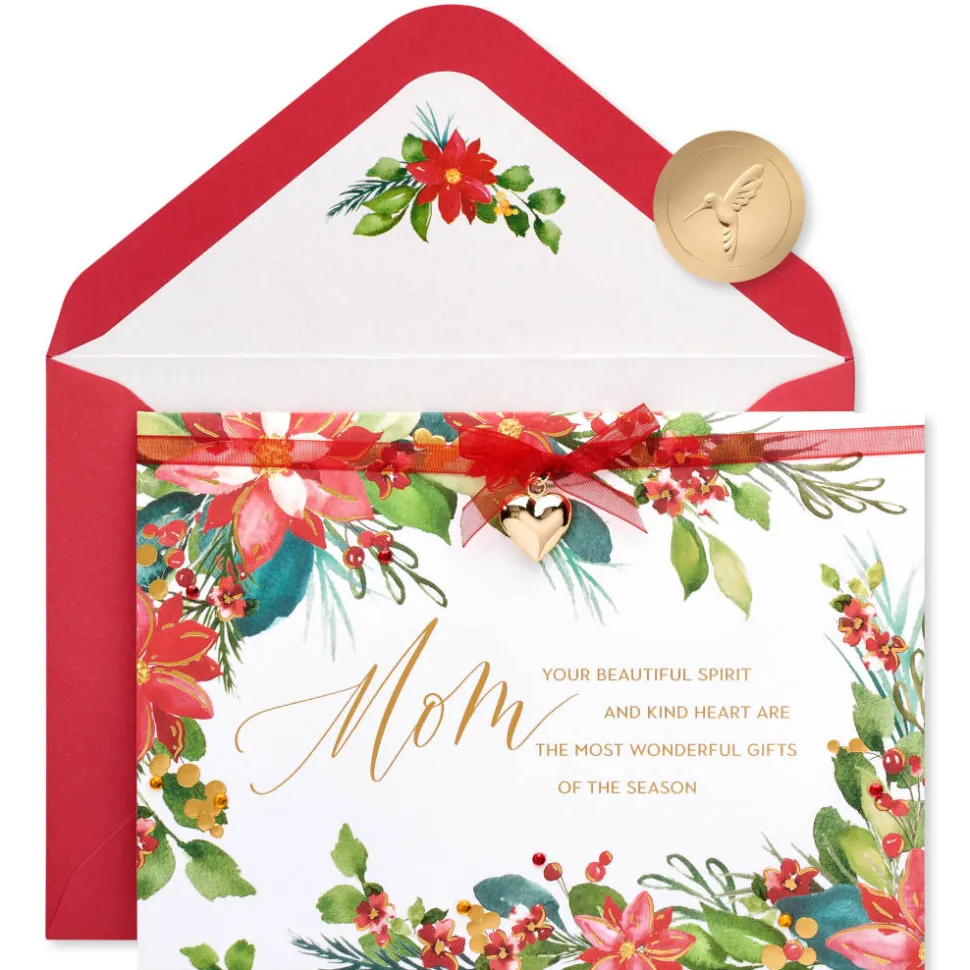 All the Love and Joy Holiday Greeting Card for Mom