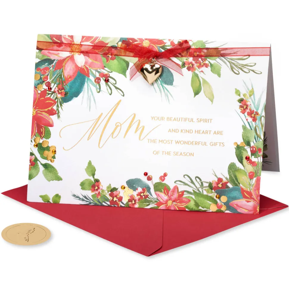 All the Love and Joy Holiday Greeting Card for Mom