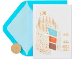 All the Love In the World Birthday Greeting Card for Son
