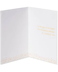 All the Love In the World Birthday Greeting Card for Son