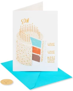 All the Love In the World Birthday Greeting Card for Son