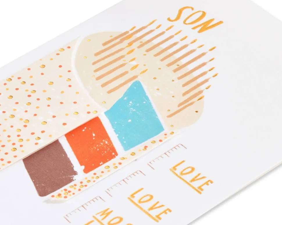 All the Love In the World Birthday Greeting Card for Son