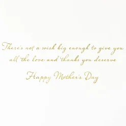 All The Thanks You Deserve Quilling Mother’s Day Greeting Card