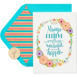 Always Believe Friendship Greeting Card