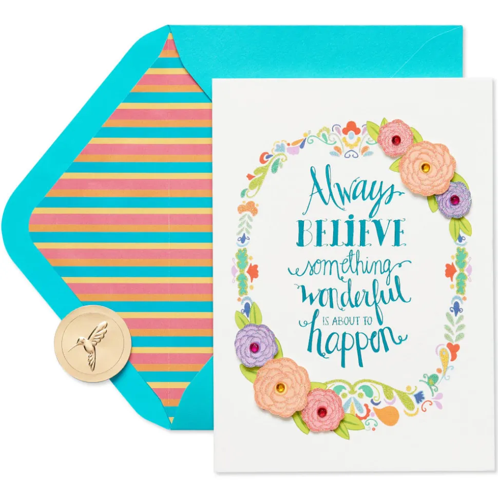 Always Believe Friendship Greeting Card