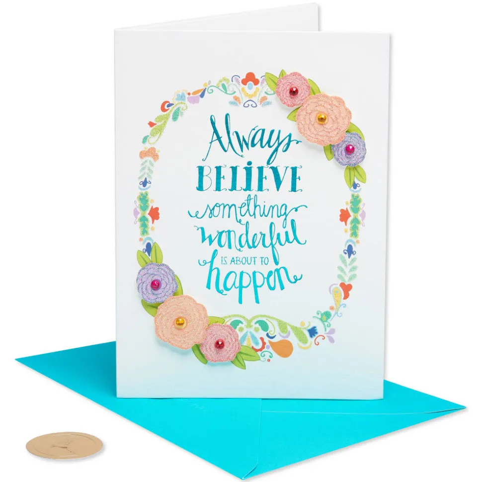 Always Believe Friendship Greeting Card