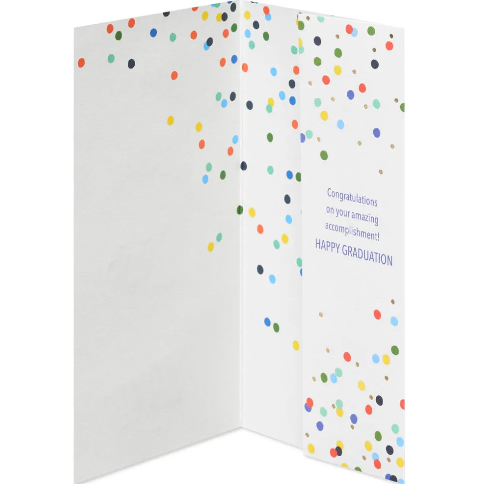 Amazing Accomplishment Graduation Greeting Card Money Holder or Gift Greeting Card Holder