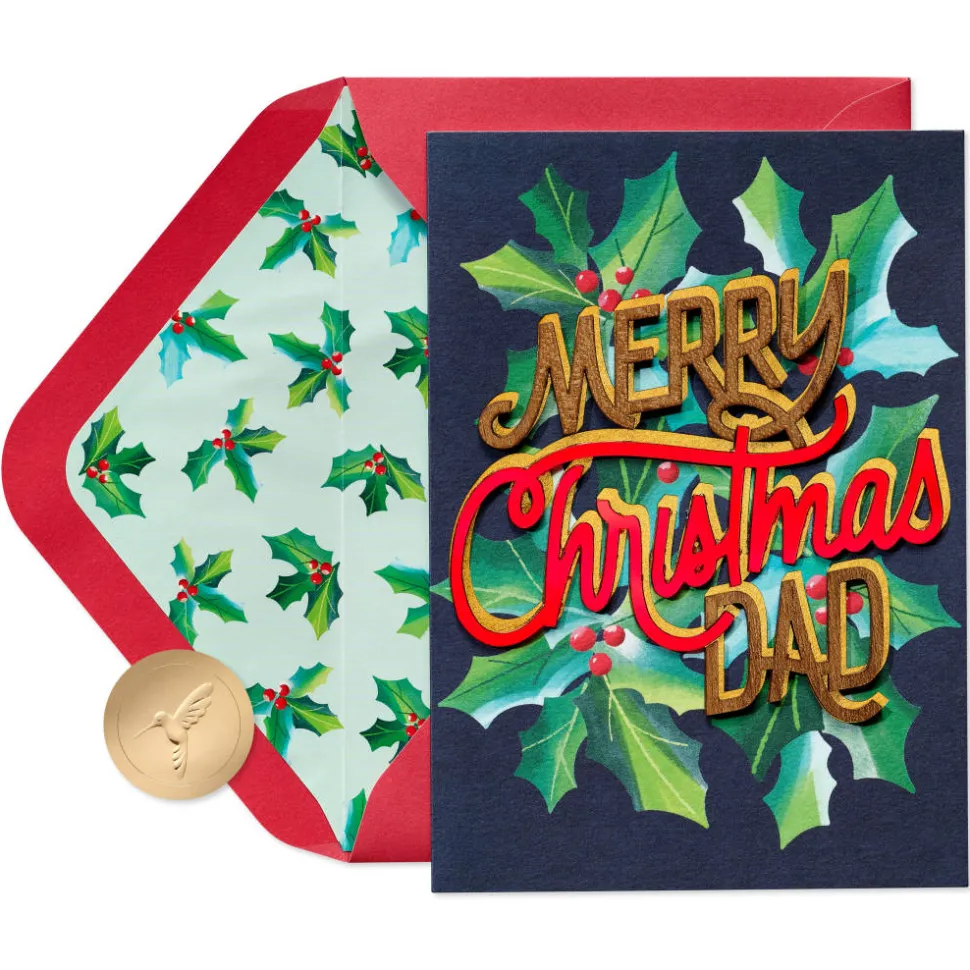 Amazing Dad Like You Christmas Greeting Card for Dad