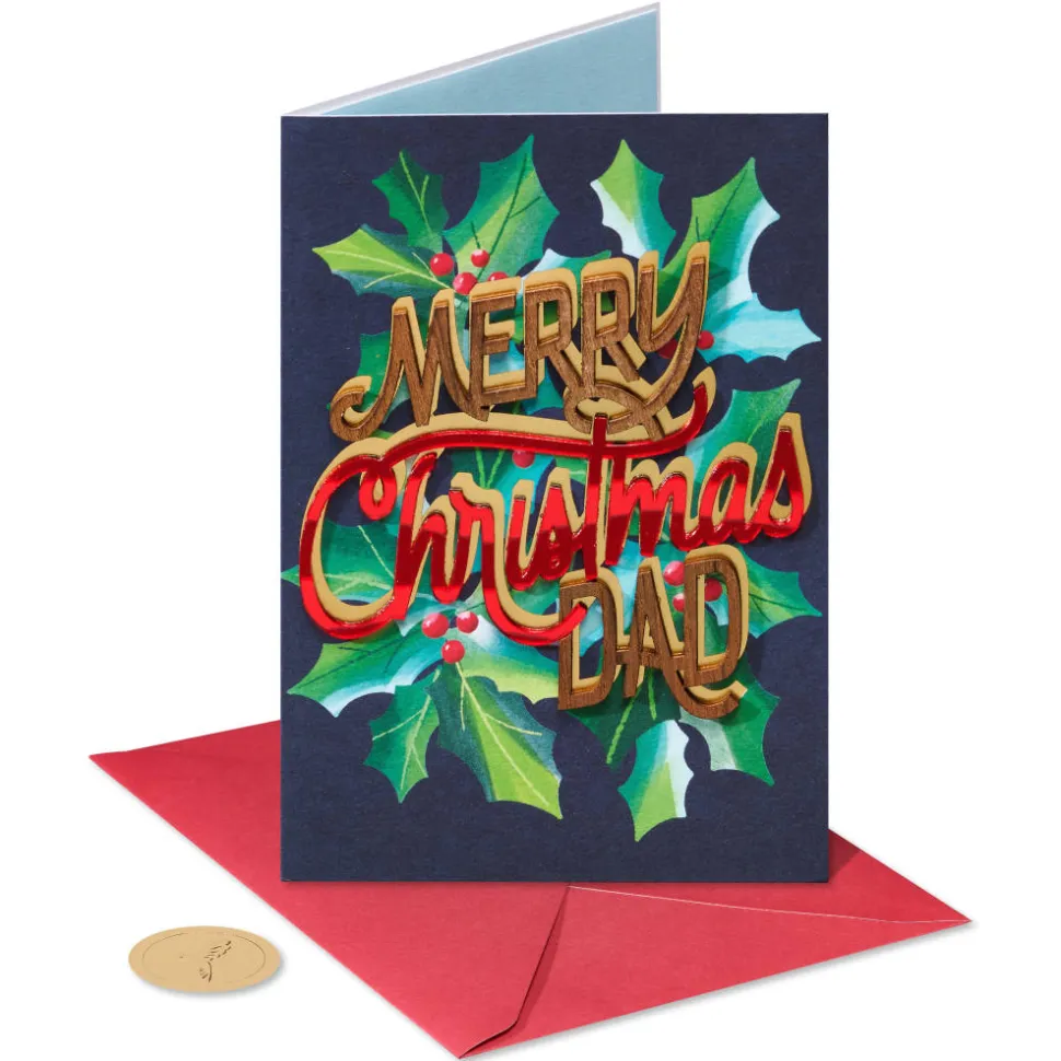 Amazing Dad Like You Christmas Greeting Card for Dad