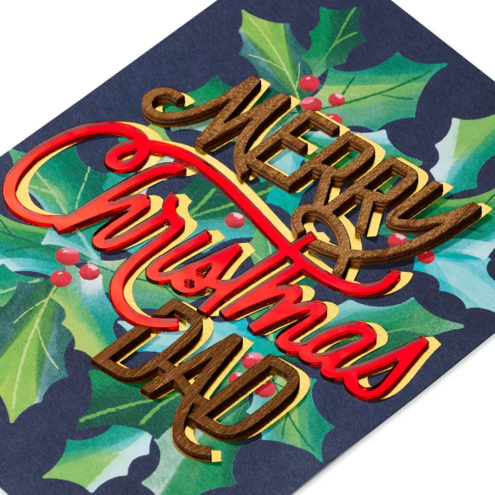 Amazing Dad Like You Christmas Greeting Card for Dad