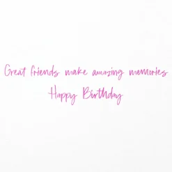 Amazing Memories Birthday Greeting Card – Designed by Bella Pilar
