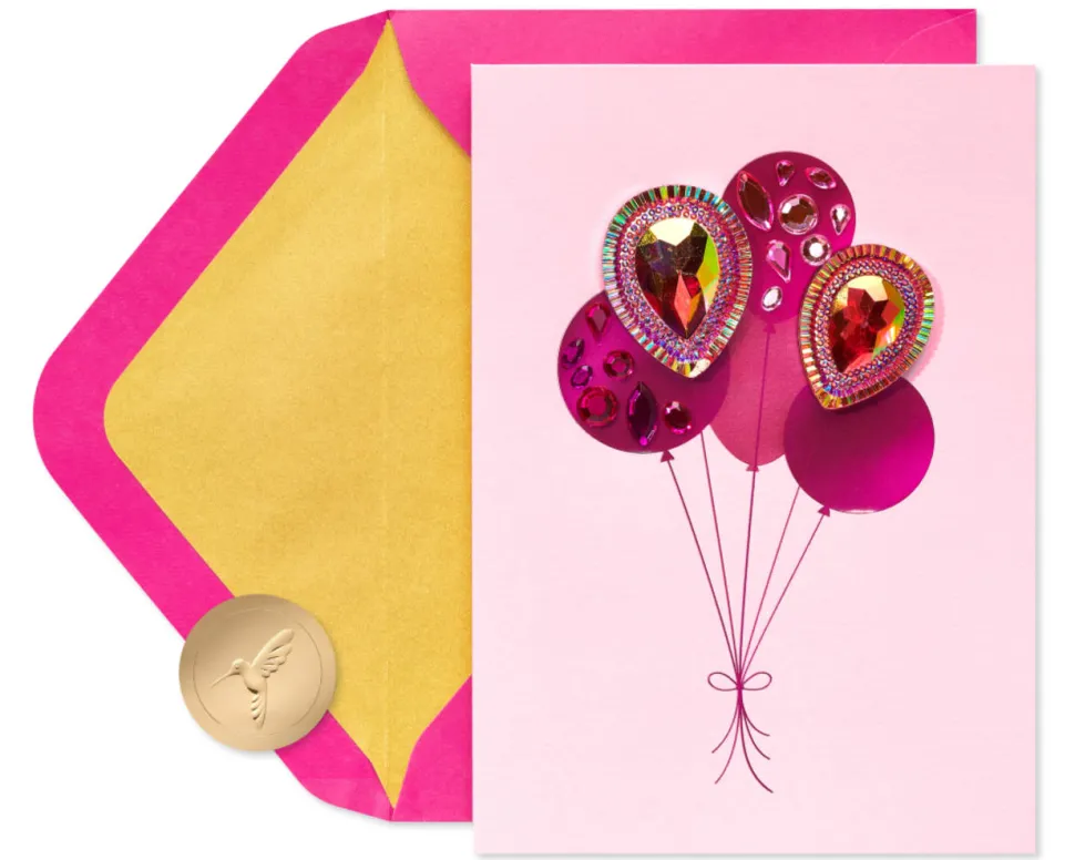An Abundance of Happy Wishes Birthday Greeting Card
