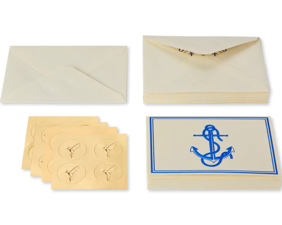 Anchor Boxed Cards and Envelopes, 16-Count