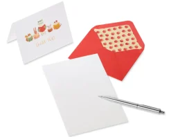 Animal and Books Teacher Thank You Boxed Blank Note Cards with Envelopes, 20-Count
