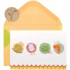 Animal Thank You Boxed Blank Note Cards with Glitter, 14-Count