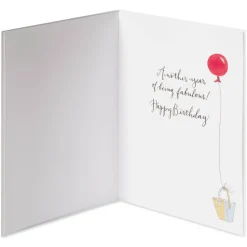 Another Year of Being Fabulous Birthday Greeting Card