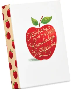 Apple for Teacher Boxed Blank Note Cards with Envelopes, 14-Count