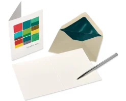 Art Pattern Boxed Blank Note Cards with Envelopes, 20-Count