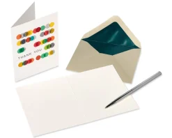 Art Pattern Boxed Blank Note Cards with Envelopes, 20-Count