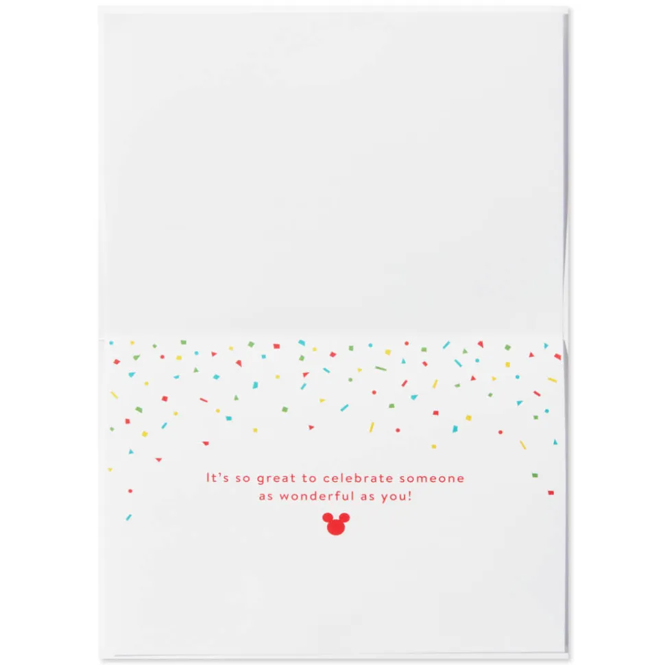 As Wonderful As You Mickey and Minnie Mouse Birthday Greeting Card
