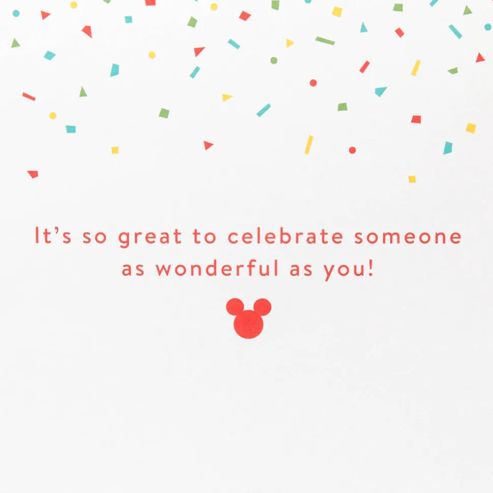 As Wonderful As You Mickey and Minnie Mouse Birthday Greeting Card