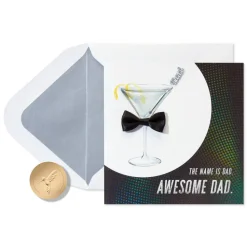 Awesome Dad Fathers Day Greeting Card for Dad