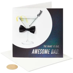 Awesome Dad Fathers Day Greeting Card for Dad