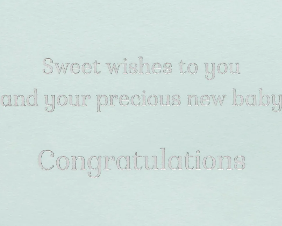 Baby Bottle New Baby Greeting Card