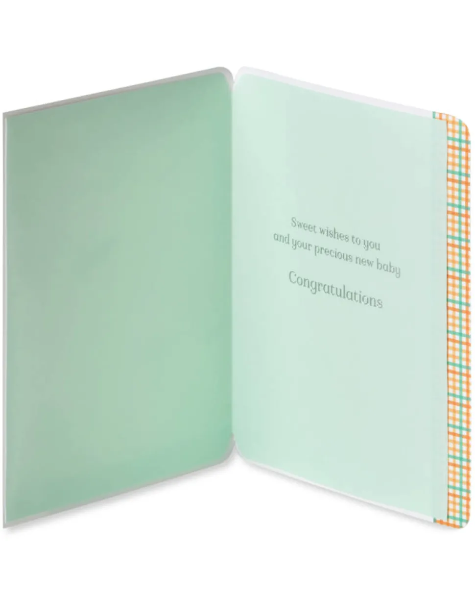Baby Bottle New Baby Greeting Card