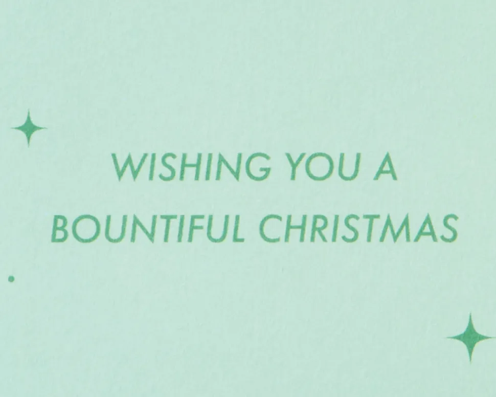 Baby Yoda Star Wars Christmas Greeting Card