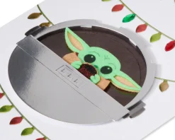Baby Yoda Star Wars Christmas Greeting Card