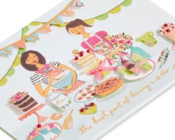 Baking Sisters Birthday Greeting Card