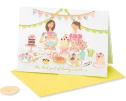 Baking Sisters Birthday Greeting Card