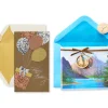 Balloons and Mountain Happy Birthday Cards, 2-Count