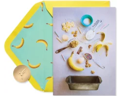 Banana Bread Quarantine Birthday Greeting Card