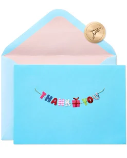 Banner Blank Thank You Greeting Card