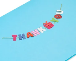 Banner Blank Thank You Greeting Card